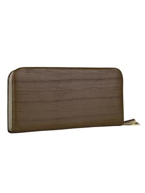 grey leatherette regular clutch - 13665971 - Standard Image - 4