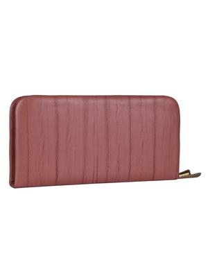 pink leatherette regular clutch - 13665973 - Standard Image - 4