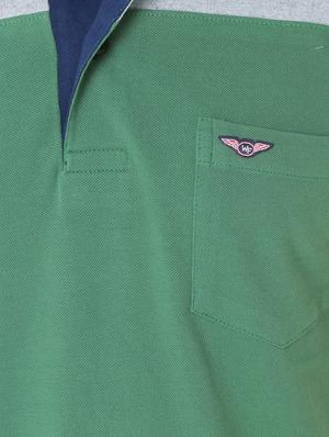 green cotton pocket t-shirt - 13675534 - Standard Image - 4
