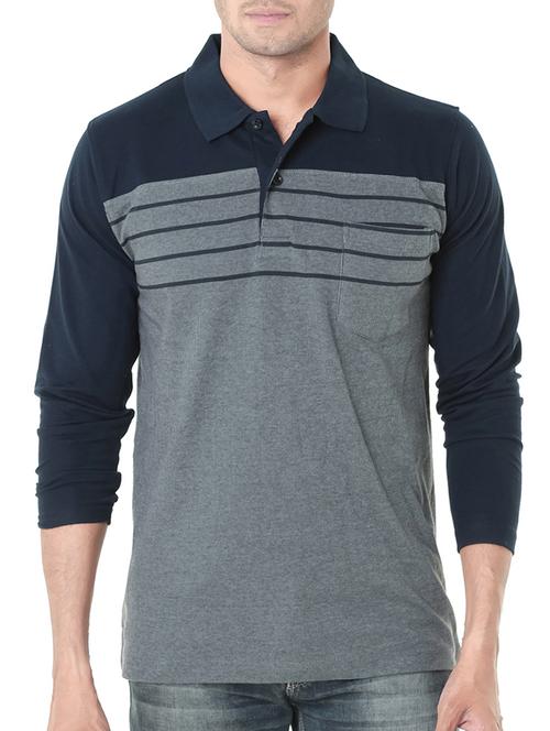 grey cotton pocket t-shirt - 13675536 - Standard Image - 1