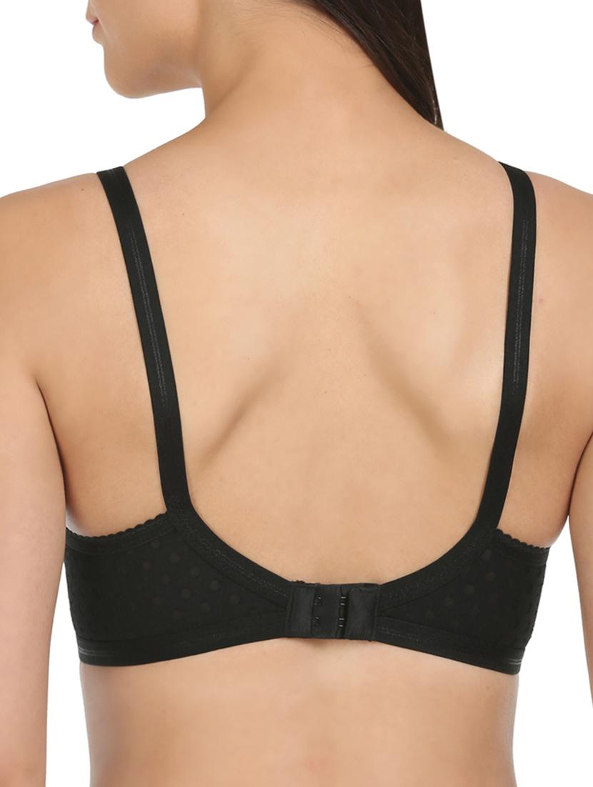 set of 2 black cotton bras - 13694591 - Zoom Image - 4