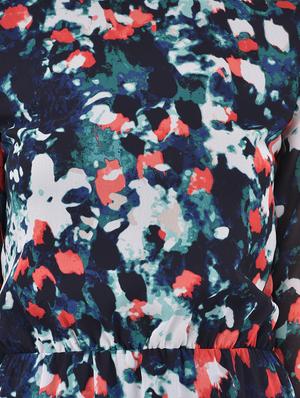 green printed maxi dress - 13773681 - Standard Image - 4