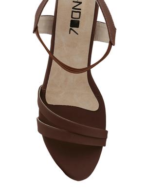 brown back strap sandal - 13776178 - Standard Image - 4