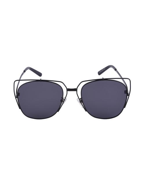 6by6 Black Square Unisex Polarised Sunglasses - 13777624 - Very Small Image - 1