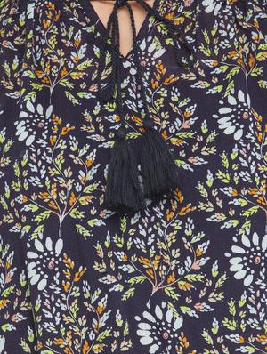 multi colored printed regular top - 13788688 - Standard Image - 4