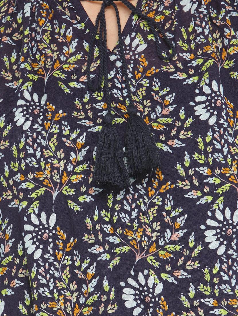 multi colored printed regular top - 13788688 - Zoom Image - 4