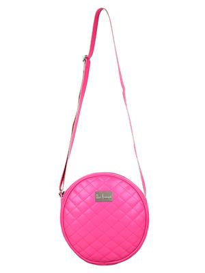 pink leatherette regular sling bag - 13809917 - Standard Image - 4