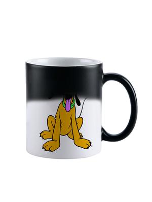 Snoby Magic Mug Black Ceramic Colour Changing Coffee Mug - 13820294 - Standard Image - 4