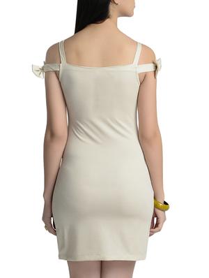 beige bodycon dress - 13833772 - Standard Image - 4