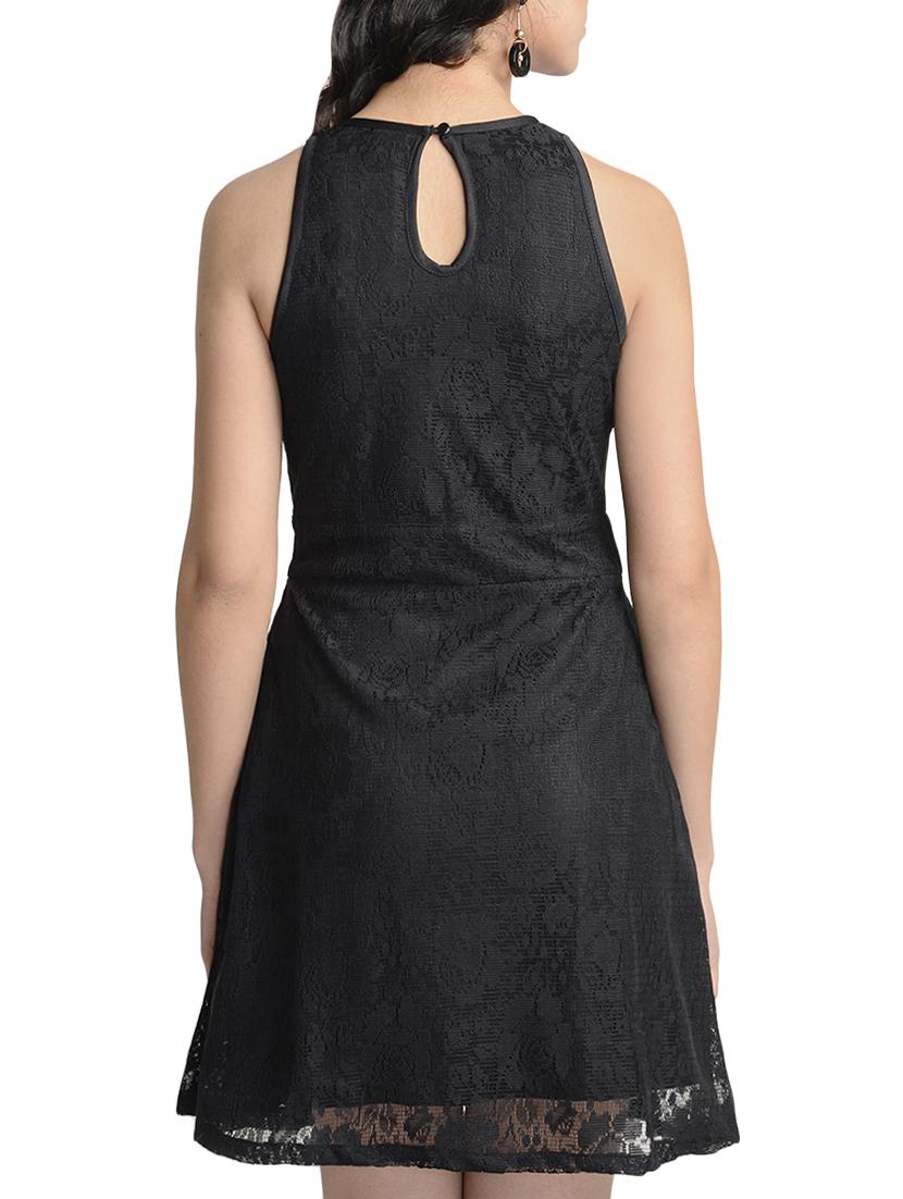 black skater dress - 13833776 - Zoom Image - 4