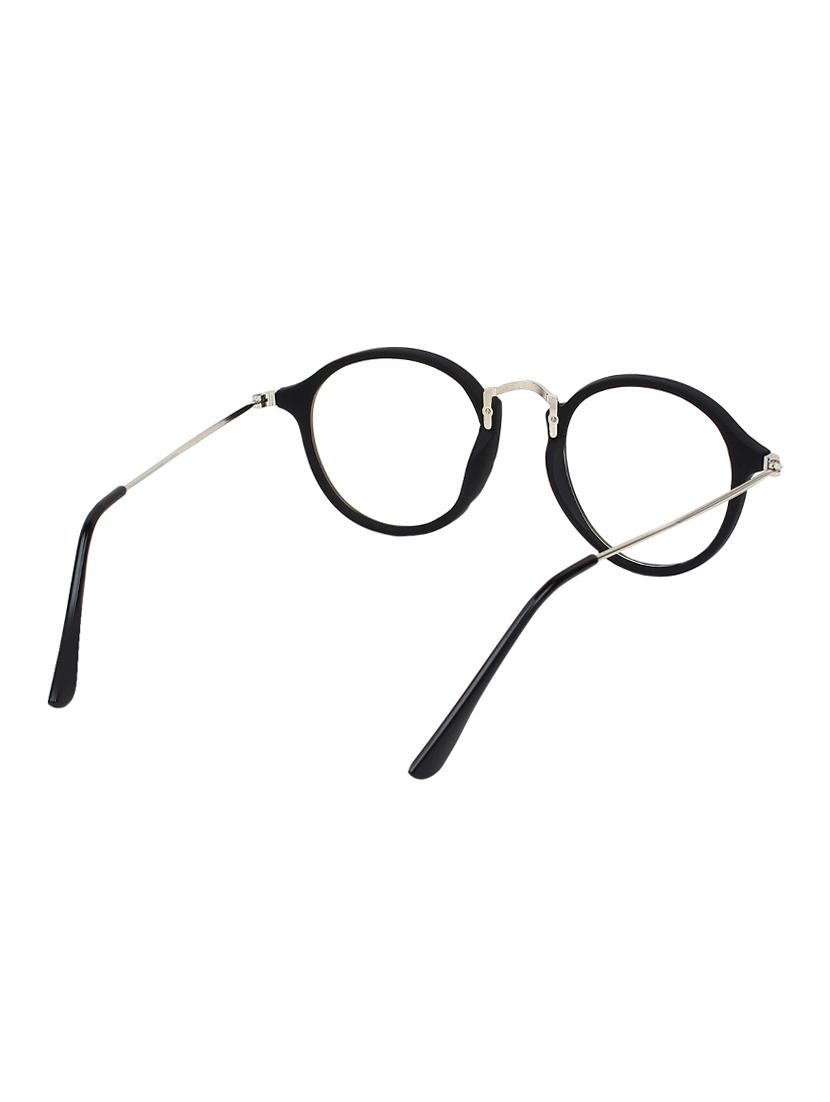 Zyaden Black Round Eyewear Frame 329 - 13846258 - Zoom Image - 4