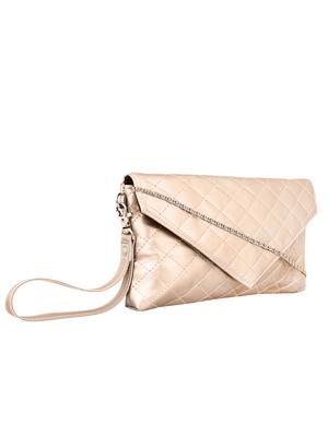 metallic leatherette quirky sling bag - 13849426 - Standard Image - 4