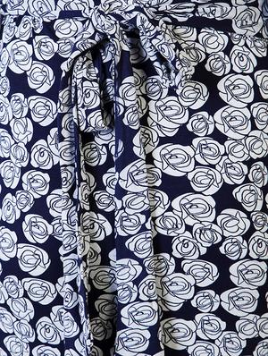 navy blue viscose maternity wear - 13853834 - Standard Image - 7