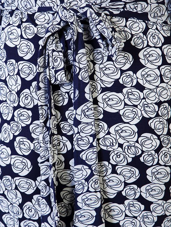 navy blue viscose maternity wear - 13853834 - Zoom Image - 7