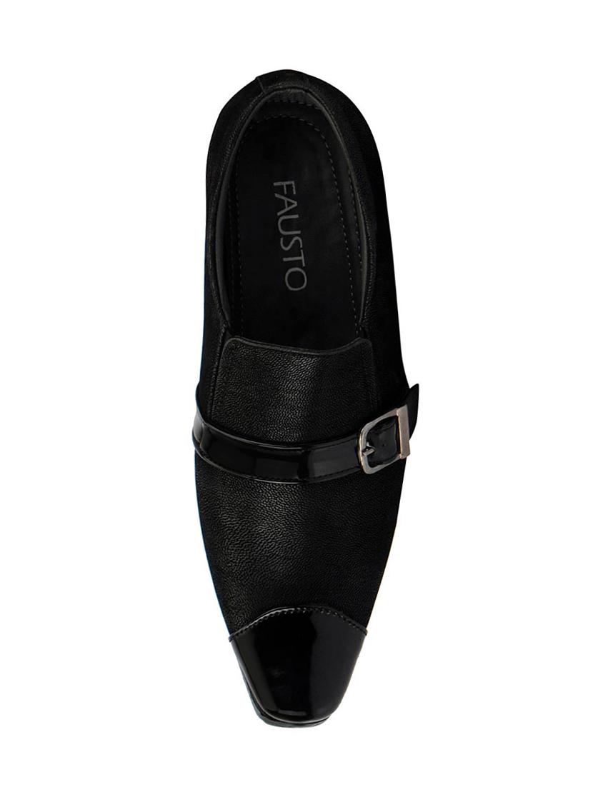 black leatherette slip on - 13856089 - Zoom Image - 4
