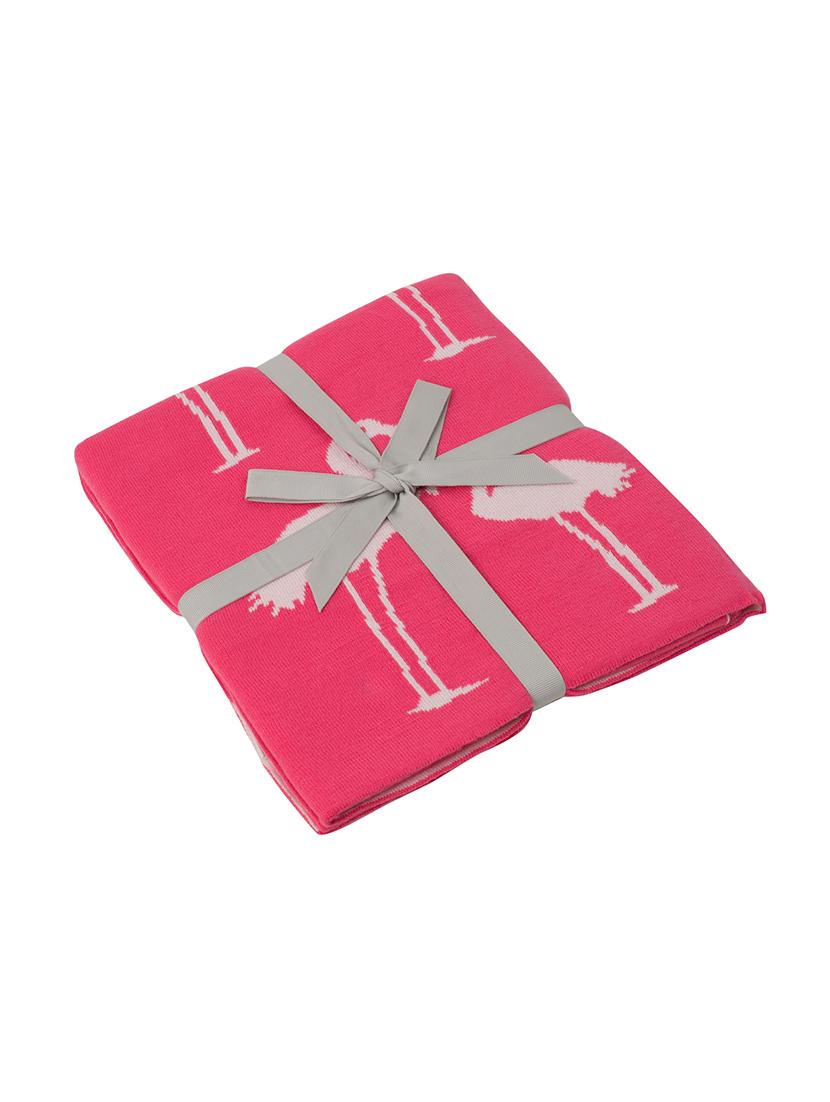 pink cotton blanket - 13862582 - Zoom Image - 4