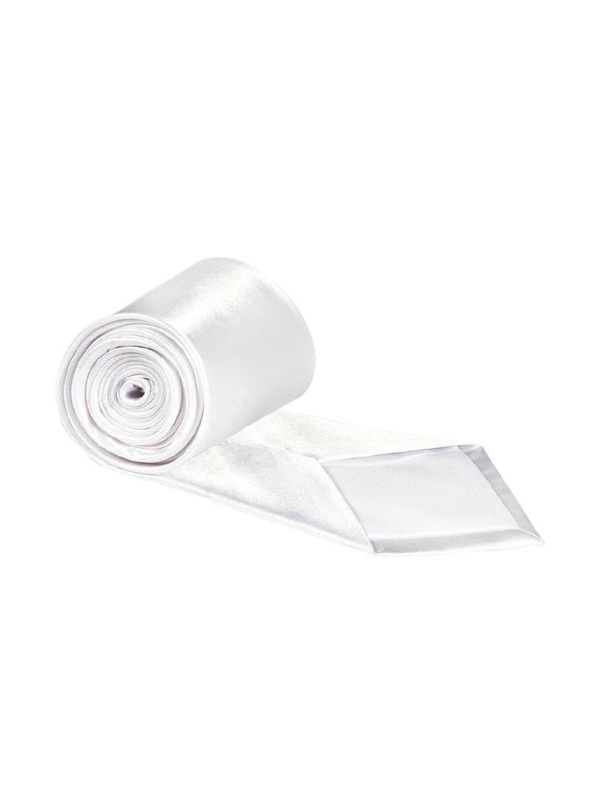 white micro fiber tie - 13865408 - Zoom Image - 4