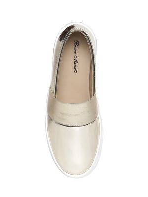 gold plimsolls casual shoe - 13869238 - Standard Image - 4