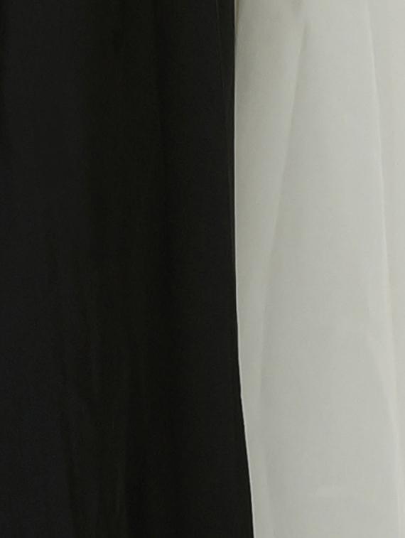black and white crepe maxi dress - 13904491 - Zoom Image - 4