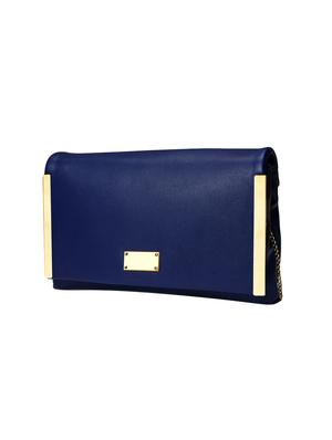 blue leatherette sling bag - 13916833 - Standard Image - 4