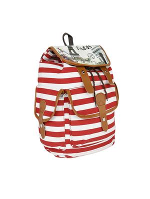 red canvas regular backpack - 13916960 - Standard Image - 4