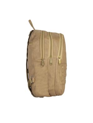 brown leatherette backpack - 13916966 - Standard Image - 4
