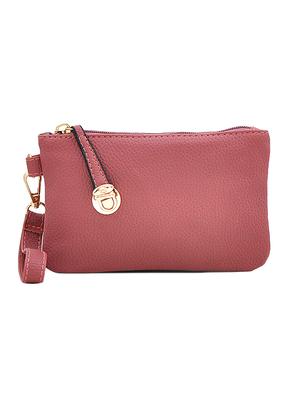pink leatherette handbag - 13925098 - Standard Image - 4