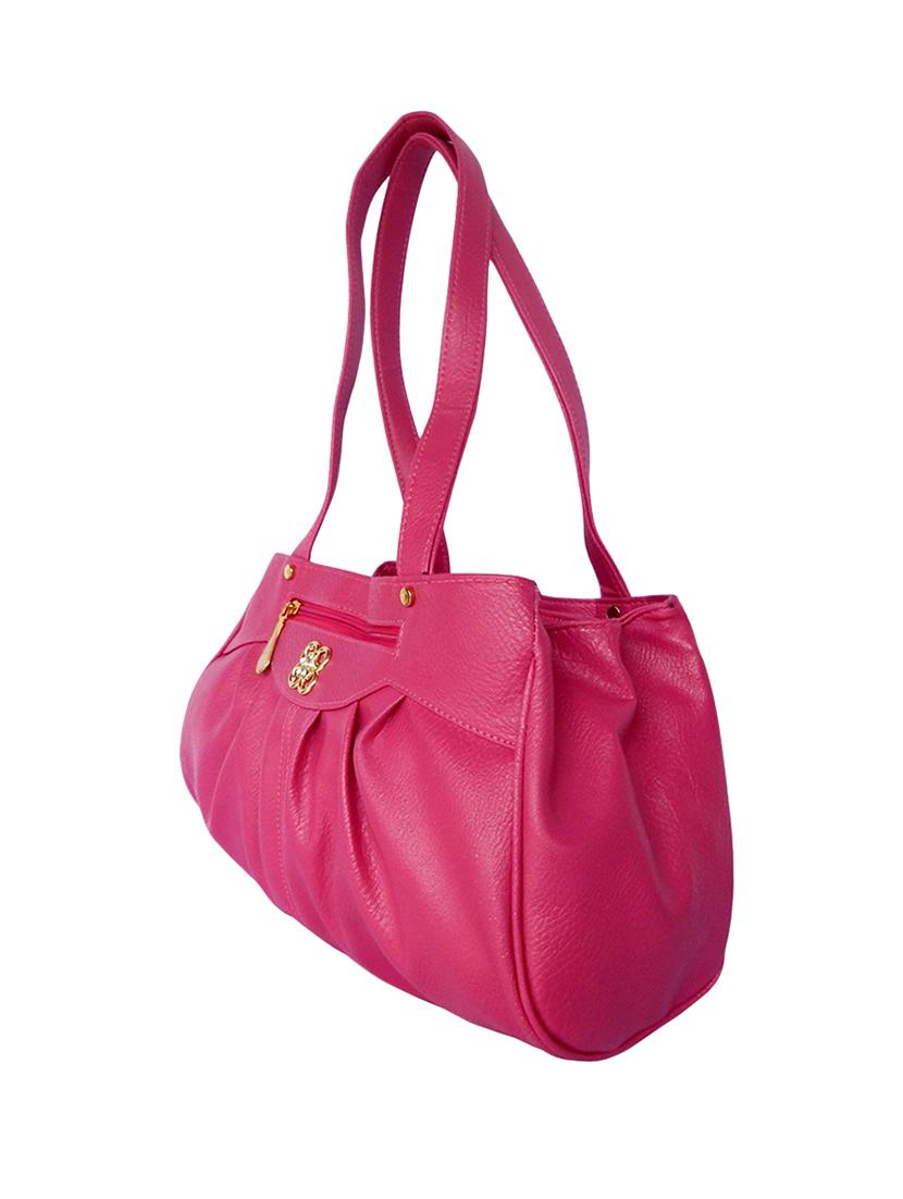 pink cotton handbag - 13947876 - Zoom Image - 4