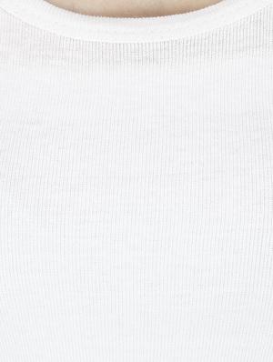 white cotton tank tee - 13949334 - Standard Image - 4