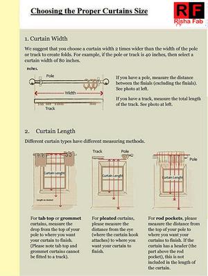 impression hut polyester set of 2 window curtains - 13976052 - Standard Image - 4