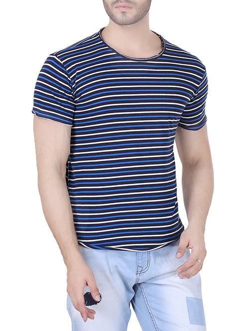 blue cotton t-shirt - 13977401 - Standard Image - 1