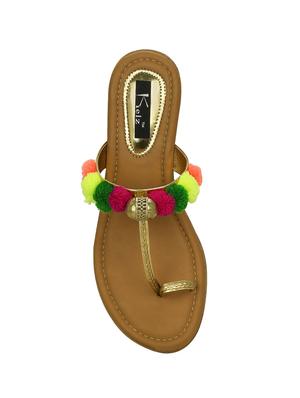 gold one toe wedge - 13988000 - Standard Image - 4