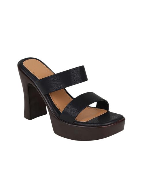 black platforms sandal - 14001328 - Standard Image - 1