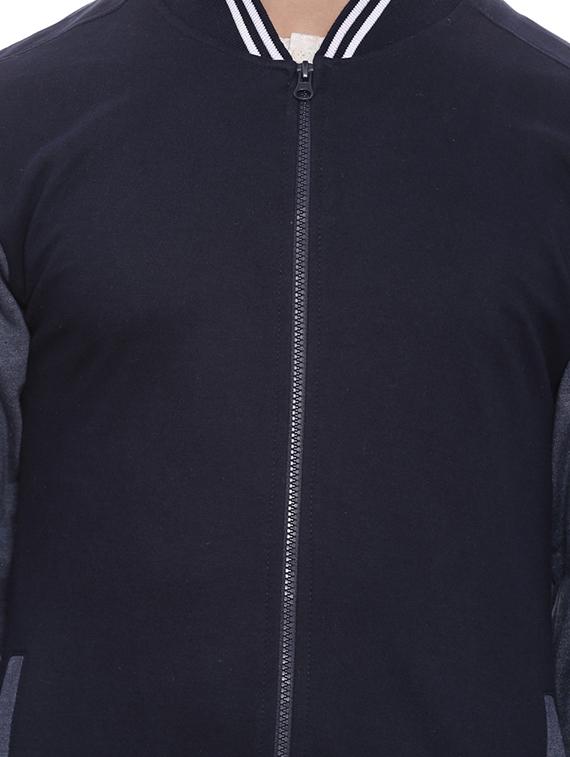 blue cotton sweatshirt - 14010491 - Zoom Image - 4