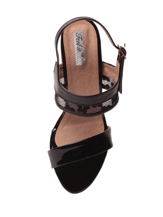 black back strap sandal - 14040624 - Zoom Image - 4