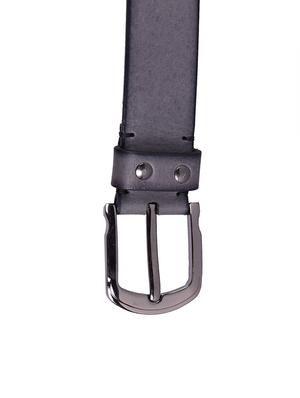 black leather belt - 14044736 - Standard Image - 4