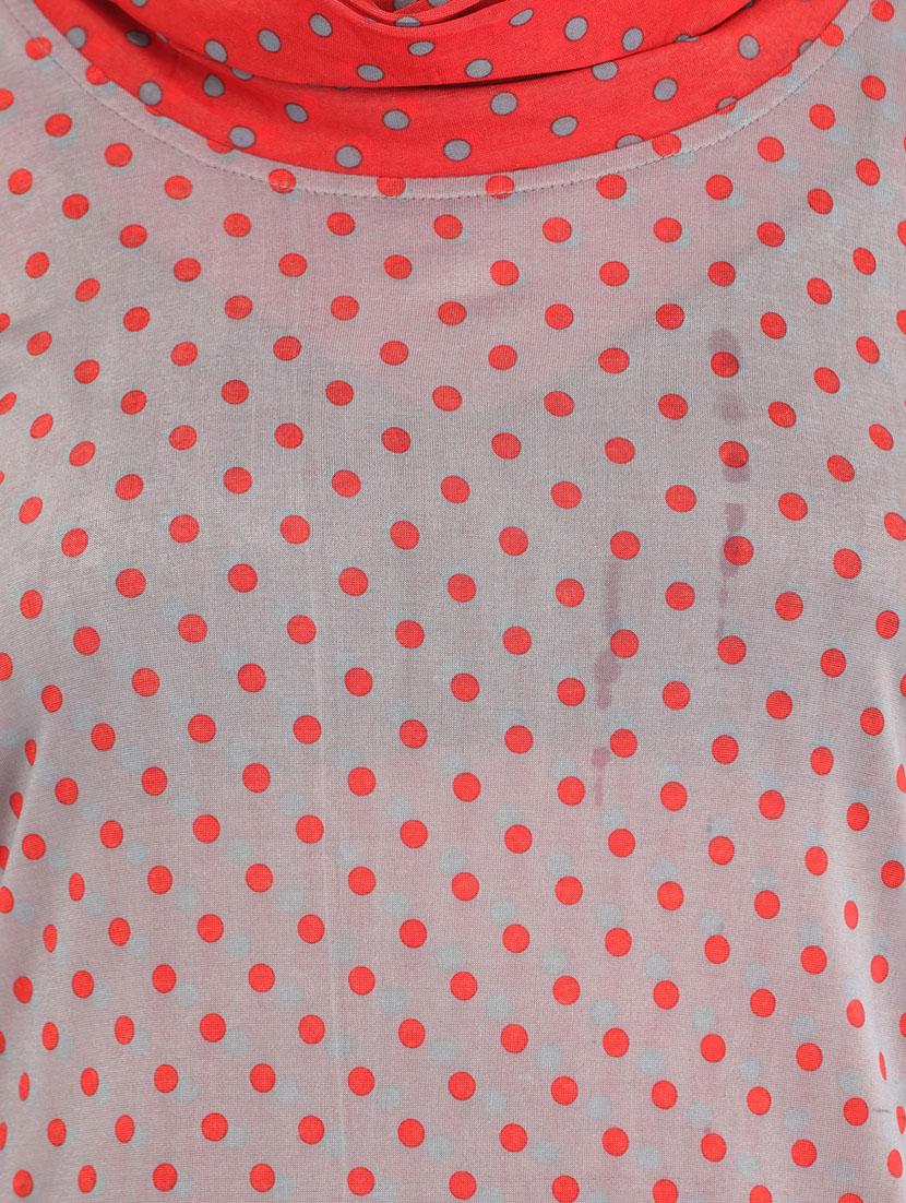 cowl neck polka dot top - 14049044 - Zoom Image - 4