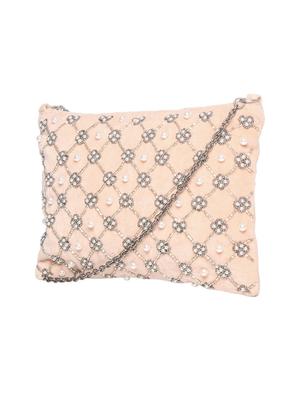 jungli murgi pink velvet regular sling bag - 14064687 - Standard Image - 4