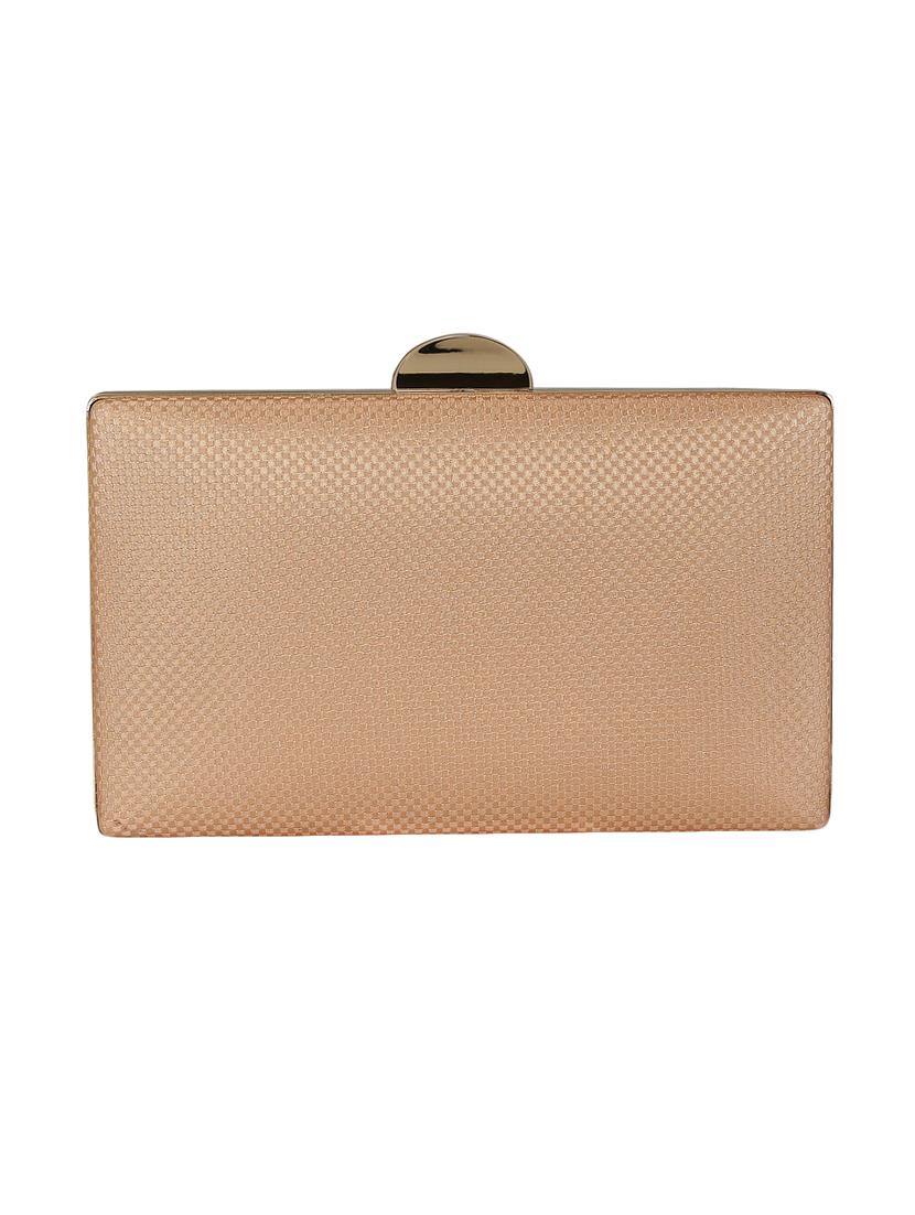 pink metal box clutch - 14082341 - Zoom Image - 4