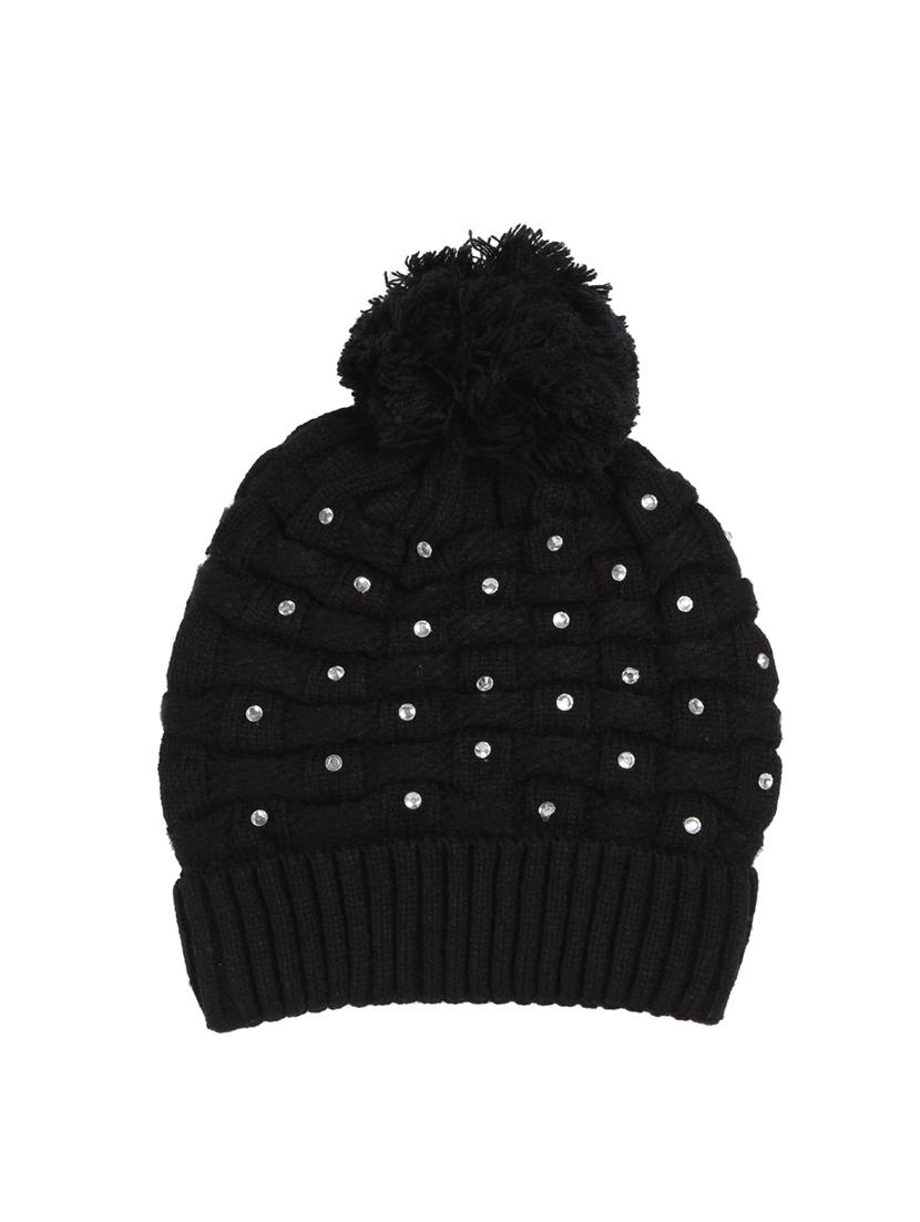 Black Polyester Cap - By