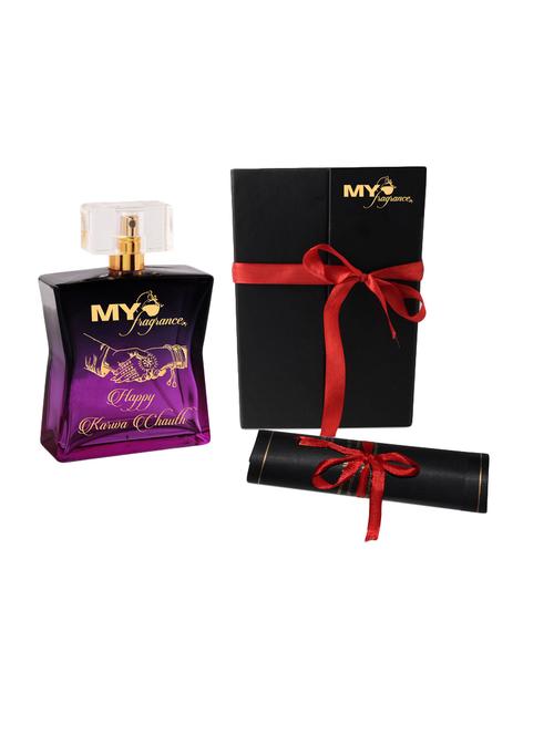 MY FRAGRANCE Present Karwa Chauth gift for Men's (A Digital Printed Perfume bottle)100 ml - 14095593 - Standard Image - 1