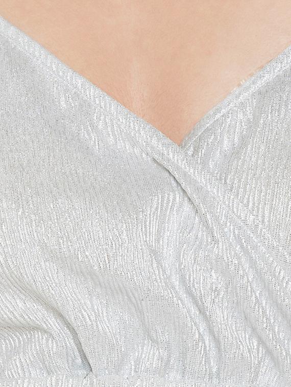 silver empire line dress - 14096211 - Zoom Image - 4