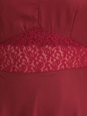 lace panel back bow gown - 14100533 - Standard Image - 4