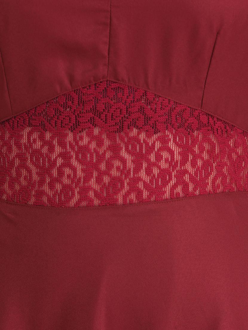 lace panel back bow gown - 14100533 - Zoom Image - 4