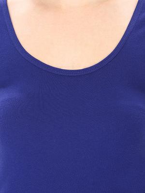 blue cotton tank top - 14101039 - Standard Image - 4