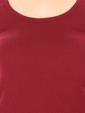 scoop neck solid tank top - 14101361 - Standard Image - 4
