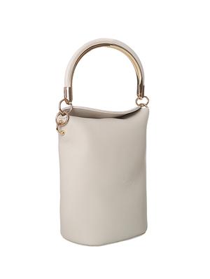 beige leatherette regular tote - 14104115 - Standard Image - 4