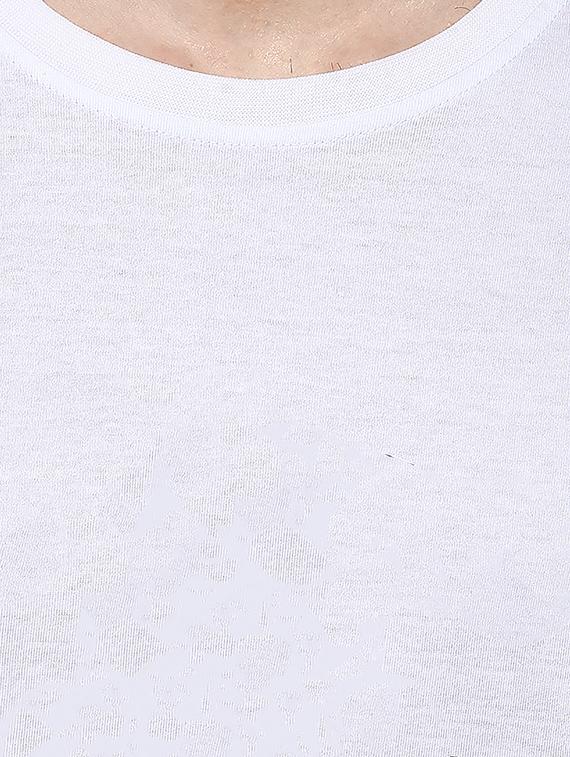 white cotton t-shirt - 14109768 - Zoom Image - 4