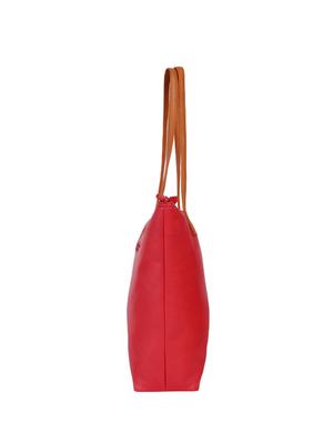 red leatherette regular handbag - 14119513 - Standard Image - 4