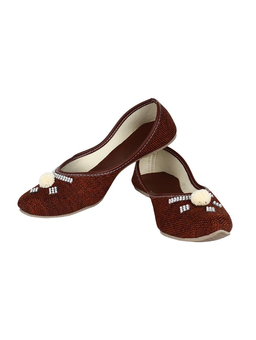 brown jute jutis - 14130751 - Zoom Image - 4